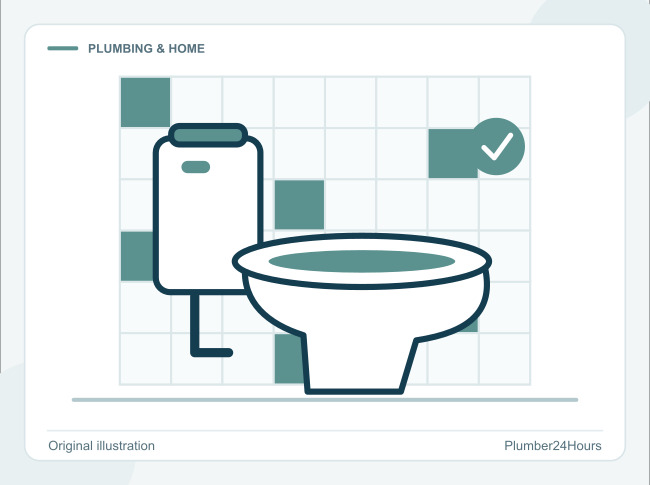 Original illustration: bathroom Original illustration: bathroom